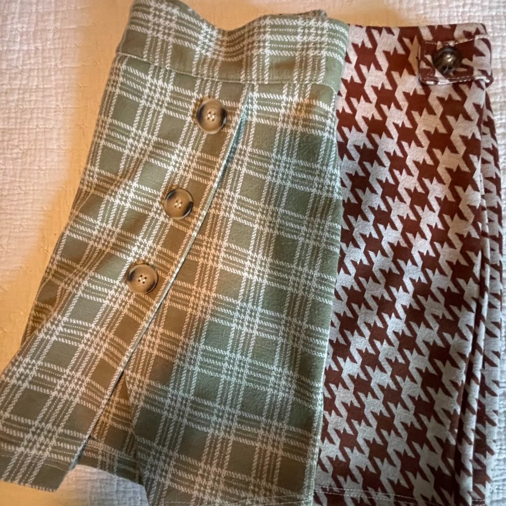 Lot of 2 Alter'd State Skorts, Size S, Like New, Never Worn
